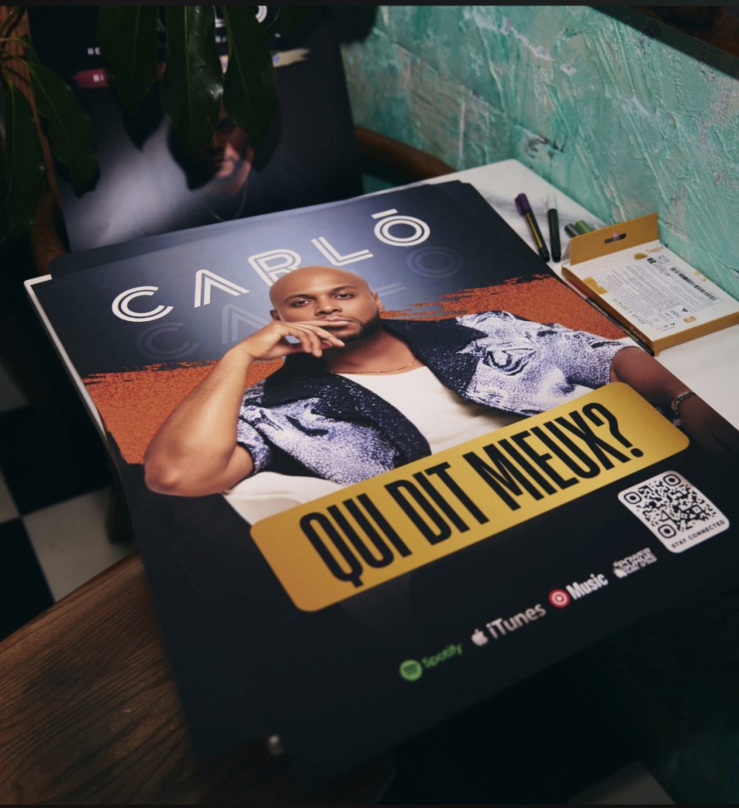 Carlo Vieux announced his concert dates